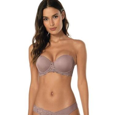 Imagem de Sutiã Bustiê Intenção DeMillus 67250, Lilás místico, 48