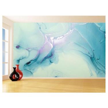 Imagem de Papel De Parede 3D Estilo Marmore Tintas Cores 3,5M Mbr172 - Você Deco