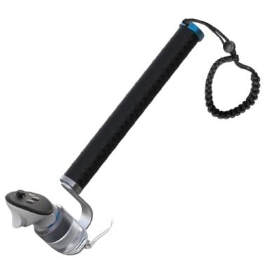 Imagem de VR Cricket Bat Attachment for iB Cricket - Aluminum Short Cricket Bat Handle Accessory Compatible with Meta Quest 3/3s, Quest 2 and Quest Pro Enhance Immersive VR Game Experience