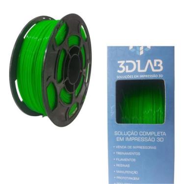 Imagem de Filamento Abs Premium Verde Limão 1kg 1.75mm - 3dlab - 3D LAB