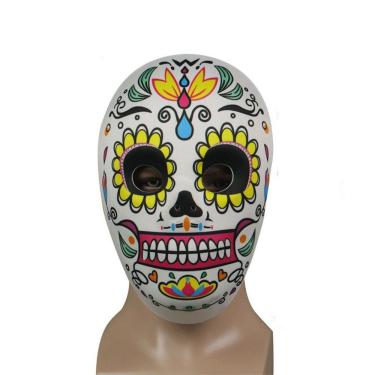 Imagem de Máscara de fantasia de cosplay para Halloween com impressão mexicana EVA 400g