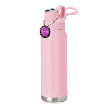Imagem de Garrafa Térmica em Aço Inox 950ml Dubai TopGet (Rosa)