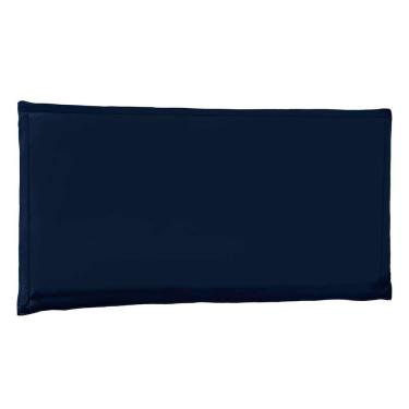 Imagem de Painel Estofado Cama King Nápoles Spz 195cm Suede Azul Marinho