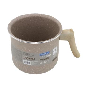 Imagem de Leiteira Antiaderente Indução Ø14cm Cabo em Madeira