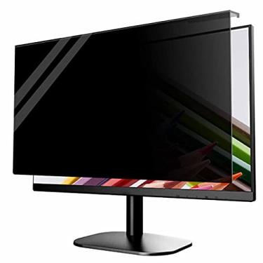 Imagem de uhyOHF Filtro de tela de privacidade para computador de mesa, protetor de tela removível para pendurar, filtro de bloqueio de luz azul, filtro antirreflexo HD, 61.0 cm (55.9 cm (490 * 317)