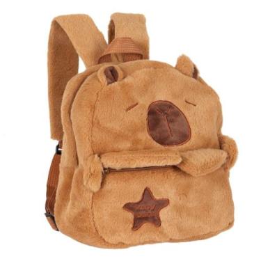 Imagem de Mochila Costas Escolar Capivara Escola Infantil Juvenil - Luxcel