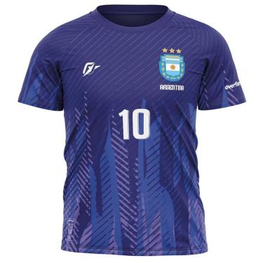 Imagem de Camiseta Filtro UV Infantil Argentina Away-Masculino