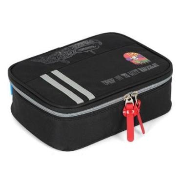 Imagem de Estojo Box Escolar Juvenil Hot Wheels-Masculino