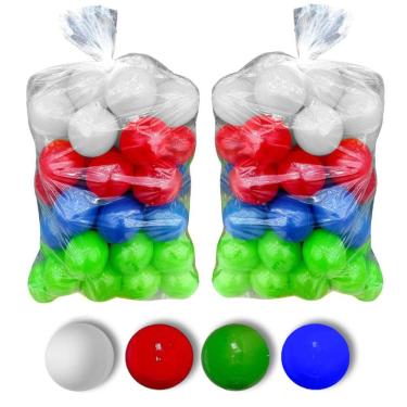 Imagem de Kit 100 Bolas Para Piscina De Bolinhas Cores Bb Bolinhas Herois