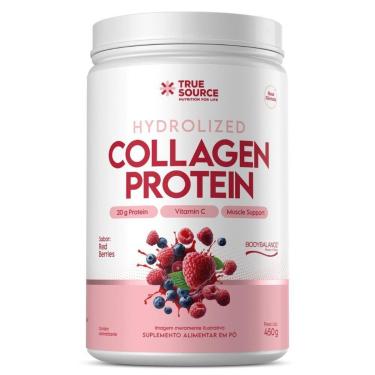 Imagem de Colageno Hidrolisado Protein Red Berries 450g - True Source-Unissex