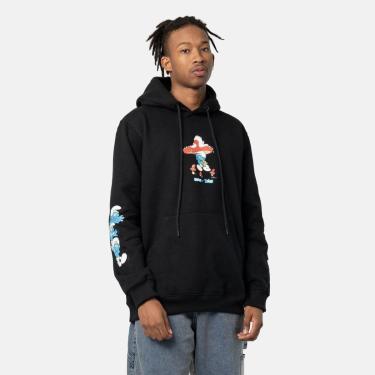 Imagem de Moletom Canguru Lost Angry Smurf Lost-Masculino