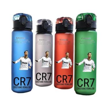 Imagem de Garrafa De Água Portátil De Quatro Cores CR7 Cristiano Ronaldo 560ML P