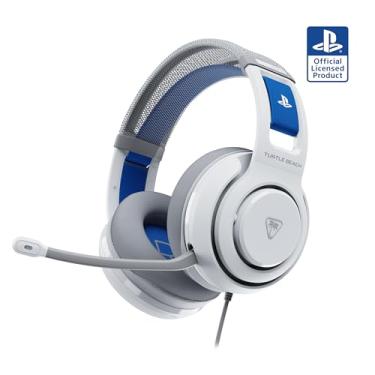 Imagem de Turtle Beach Atlas 200 White Wired Gaming Headset for PS5 and PS4 - officially licensed for PlayStation