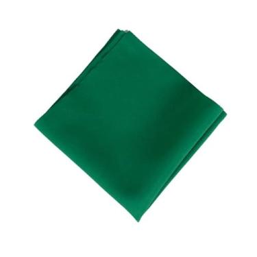 Imagem de Kit Guardanapo de Tecido 4|6|8|10 unidades Tecido Oxford 35cm x 35cm Cores Lisas Natal Festas, Lavável e Durável para Mesa Brasileira(Verde,6 unidades)