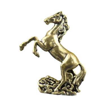 Imagem de Generic Estátua de Cavalo para Decoração do Ano Chinês de 2026, Lembrança de Bênção, Escultura Ornamental para Armário, Mesa, Centro de Mesa ou Lareira, Style a