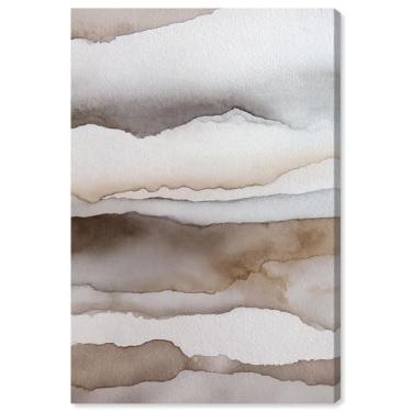 Imagem de Earthy Tones Impressão em tela Boho Gold Wall Art por Art Remedy, Gallery Wrapped, 25 x 38 cm