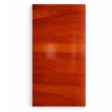 Imagem de Placas Adesivas Mármore 3D Autocolantes Kit com 20 Unidades Revestimento Decorativo Lavável para Parede, Quarto, Sala e Banheiro 30cm x 60 cm (Madeira Escura, 30cm x 60cm)