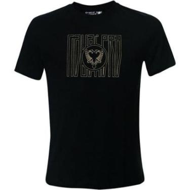 Imagem de Camiseta Cavalera Indie Foil Tag Preta Masculina-Masculino