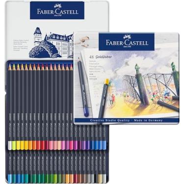 Imagem de CS L. GOLDFABER EST. METALICO 48 CORES, Faber-Castell, 114748, Multicor, 48 cores