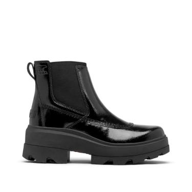 Imagem de Sorel Bota feminina Joan Frwd Chelsea, Preto/preto, 37