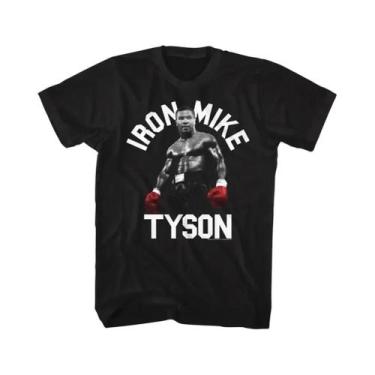 Imagem de Camiseta Masculina De Manga Curta Mike Tyson Boxing Champion Com Desig