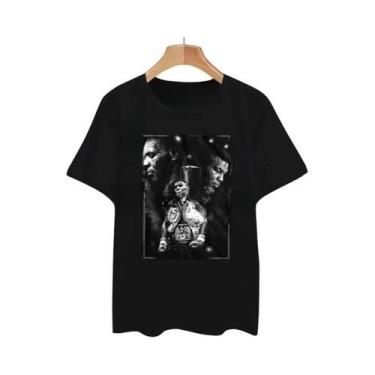 Imagem de Camiseta Masculina De Manga Curta Mike Tyson Boxing Champion Com Desig