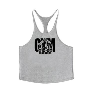 Imagem de Camisetas De Algodão Respirável Para Homens, Tops De Treino, Roupas De