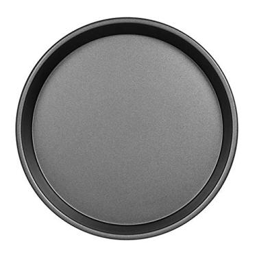 Imagem de Bandeja de Pizza Redonda Antiaderente Assar Aço Carbono Bandejas para Forno Panelas Multifuncionais Cozinhar
