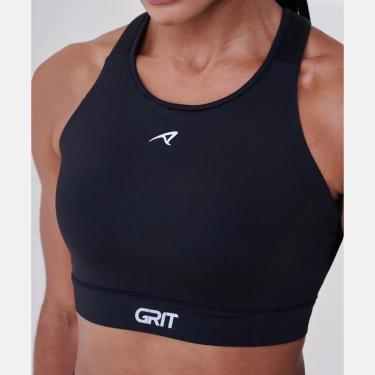 Imagem de Top Authen Grit Bossa Reto Bolso Ajustavel Preto-Feminino