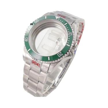 Imagem de Caixa De Relógio De Mergulho Matelion 40mm 20ATM Sub Caixa Pulseira De