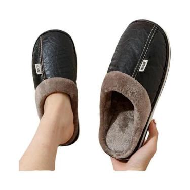 Imagem de Chinelos De Inverno Masculinos Em Tamanho Grande, Quentes E Macios, An