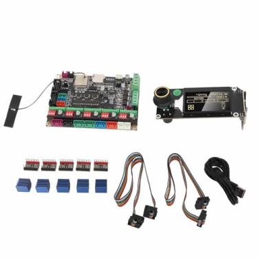 Imagem de Placa de controle de impressora 3D TinyBee V1.0 com display LCD 5pcs TMC2209 Driver de motor de passo de alto desempenho ESP32 WROOM 32U Módulo para entusiastas de impressão 3D e