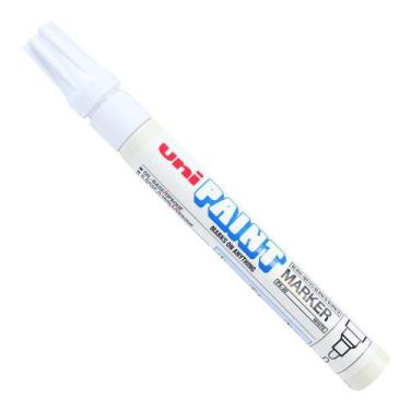 Imagem de Marcador Permanente UniPaint PX-20 BRANCO Traço 2.2~2.8mm - Uni-ball