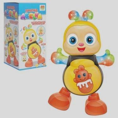 Imagem de Brinquedo Infantil Abelha Musical Com Luz Som Anda Dança Mexe Moviment
