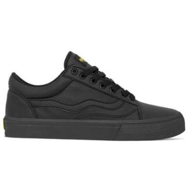 Imagem de Tênis Mad Rats Sintético Unissex Old School PU | All Black Cor:;Tamanho:40-Unissex