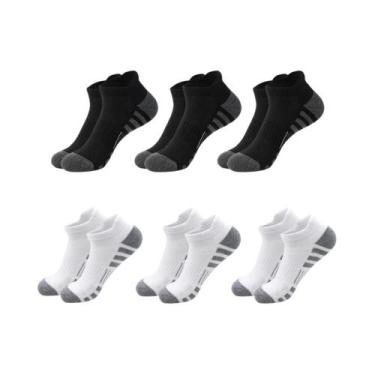 Imagem de Meias De Corrida Cano Curto Acolchoadas E Respiráveis Para Homens E Mu