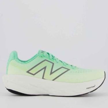 Imagem de Tênis New Balance Fresh Foam X 1080 V14 Feminino Verde-Feminino