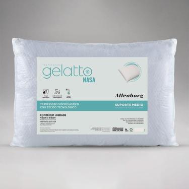 Imagem de Travesseiro Altenburg Viscoelástico Gelatto Nasa 46cm X 66cm