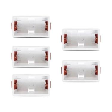 Imagem de Caixa De Tomada Oculta Branca Tipo 147, Cassete Elétrica De Montagem I