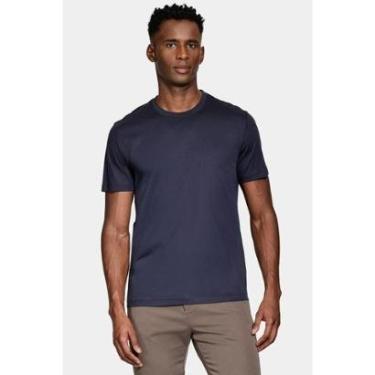 Imagem de Camiseta Aramis Manga Curta Silk Blend Modal Navy-Masculino