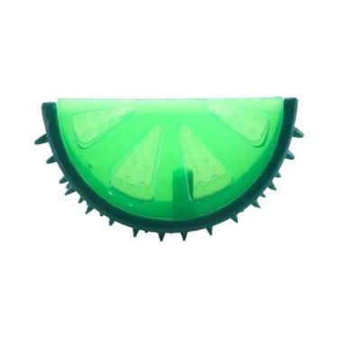 Imagem de Brinquedo De Mastigar Para Filhotes Com Som De Frutas, Limpeza De Dent