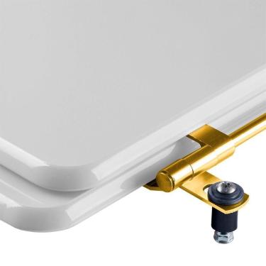 Imagem de Assento Sanitário Hampton Cinza Platina Para Vaso