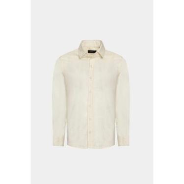 Imagem de Camisa Aramis Slim flamê Bosco Manga Longa Move Amarelo-Masculino