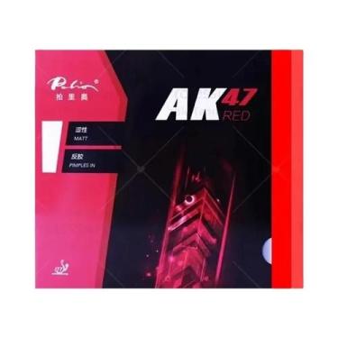 Imagem de Borracha De Tênis De Mesa PALIO AK47 Vermelha, Azul E Amarela Para Ata