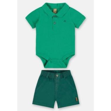 Imagem de Conjunto Bebê Menino Body e Bermuda Up Baby-Masculino