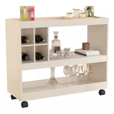 Imagem de Barzinho Aparador Adega Tennessee Pérola