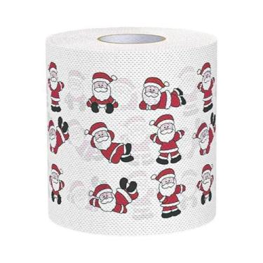 Imagem de Rolo De Papel Higiênico De Natal E Ano Novo, Decoração De Festa, Supri