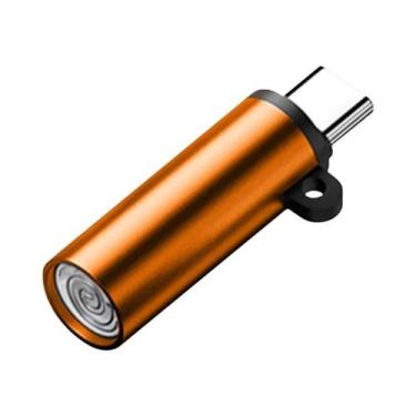 Imagem de Adaptador De Isqueiro Portátil Tipo-C Mini USB Com Soprador De Ar Para