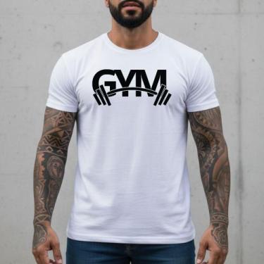 Imagem de Camiseta Masculina Edição Especial Malha Nobre Toque de Seda Branca Ca