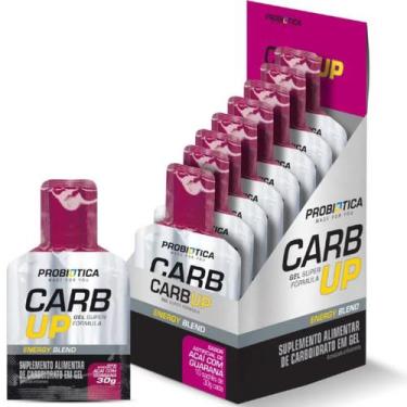 Imagem de Carb Up Gel Super Fórmula Display 10 x 30g - Probiótica, Açai com Guar